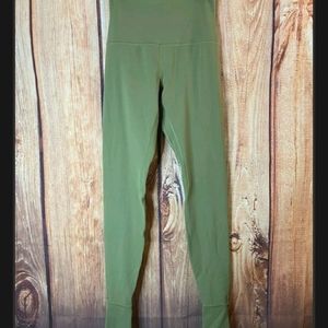 Lululemon Align Leggings 31" heel cover sz 8